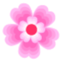 Cherry Blossom Flower Sticker - Common from Cherry Blossom 2025 Sticker Pack